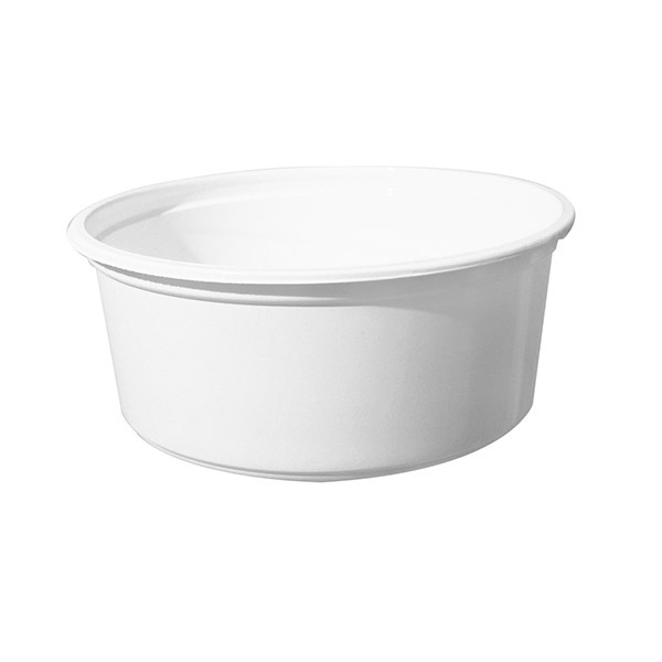 8oz White PP Deli Container Plastifar