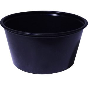 3.25oz BLACK SOUFFLE / PORTION CUP