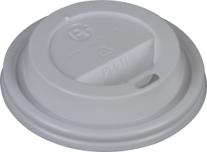 6oz WHITE DOME LID FOR HOT DRINKS