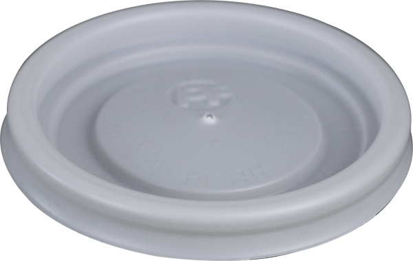 4oz WHITE DOME LID FOR HOT DRINKS