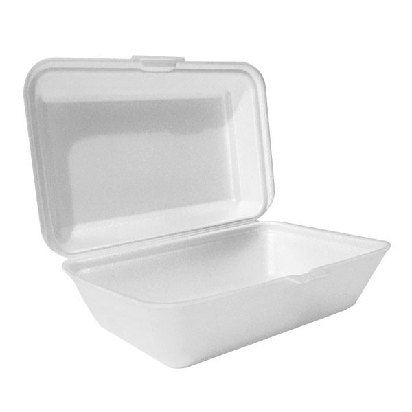 MED HOAGIE 1C FOAM CONTAINER