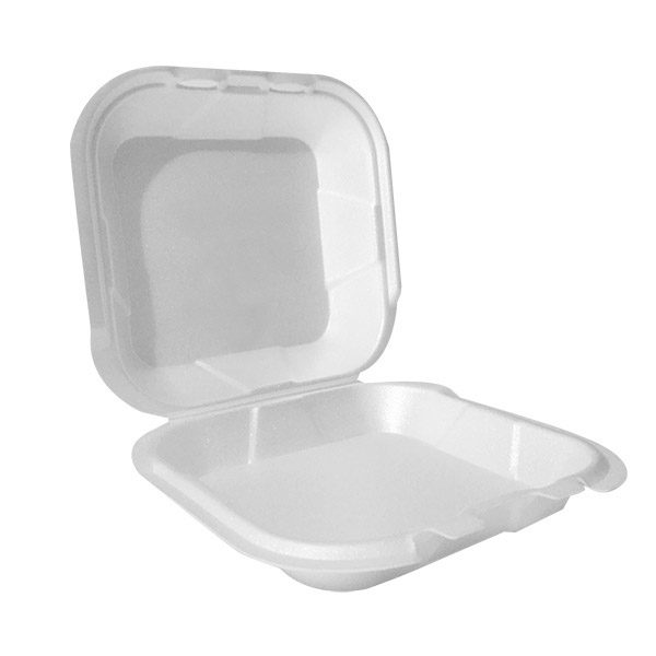 9X9 1C LG FOAM HINGED CONTAINER (12084)