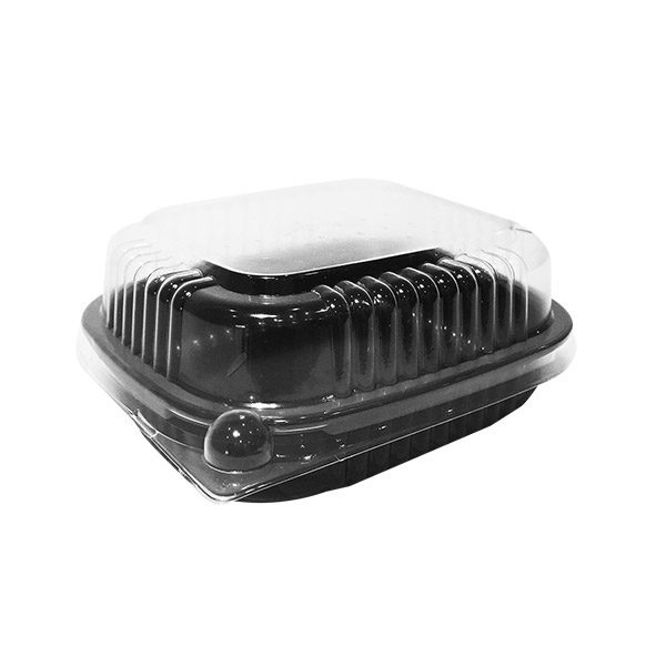 SM BLACK BASE PLATTER W/LID