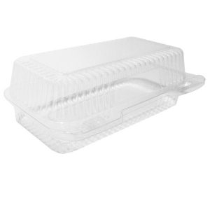 HOAGIE CLEAR HINGED CONTAINER