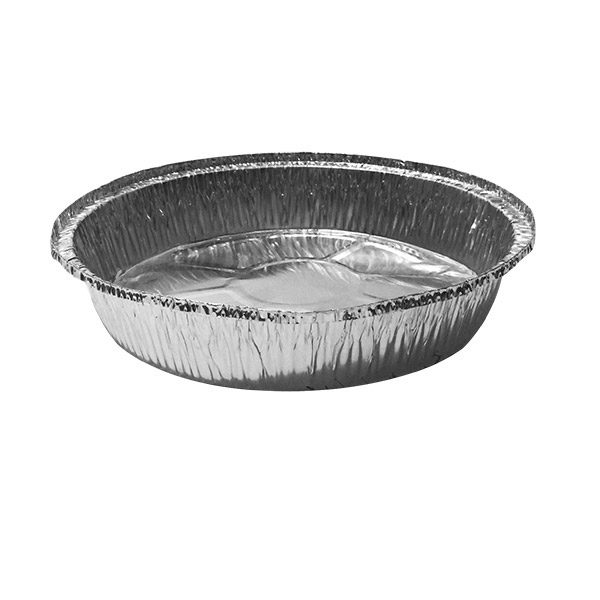 8" ROUND ALUMINUM PAN