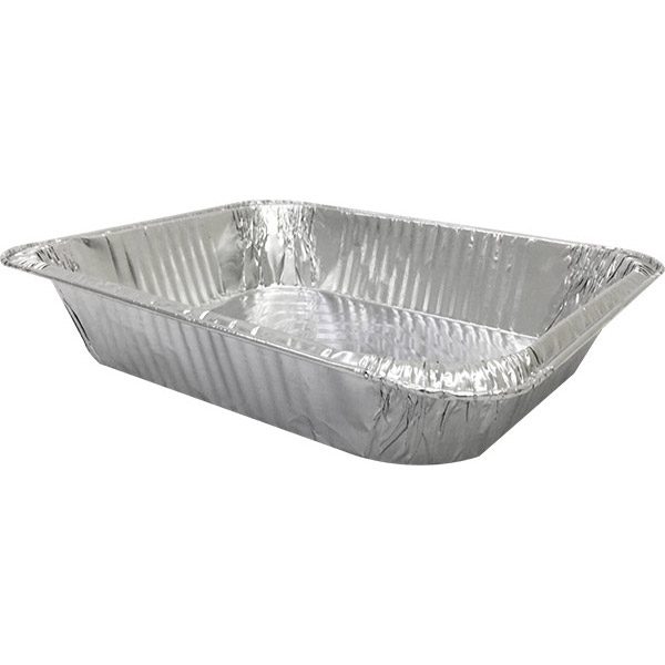 RECTANGULAR MED ALUMINUM DEEP TRAY