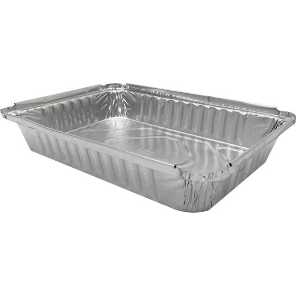 2.25lb SHALLOW ALUMINUM OBLONG PAN