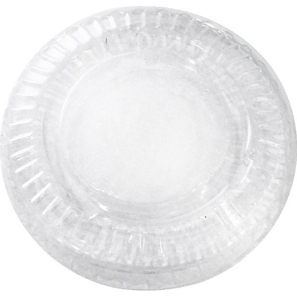 PET Lid for 1oz Souffle Cont (PL1) 25/100 CA