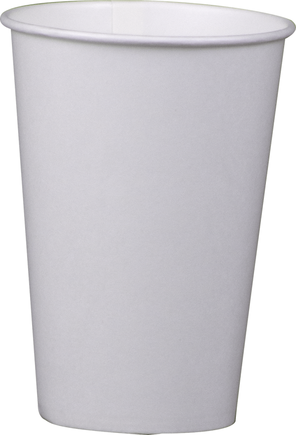16oz White Paper Cup BIONATURE