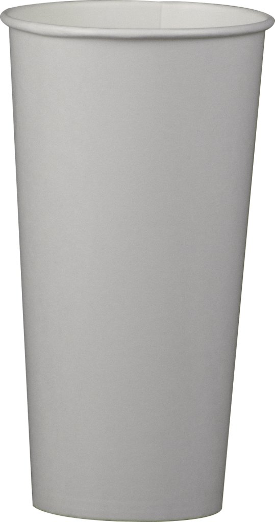 21oz White Paper Cup BIONATURE