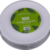 6" Uncoated Paper Plate BIONATURE