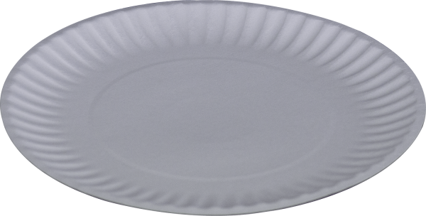 6" Uncoated Paper Plate BIONATURE
