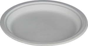 9" Paper Pulp Plate BIONATURE  (40015)