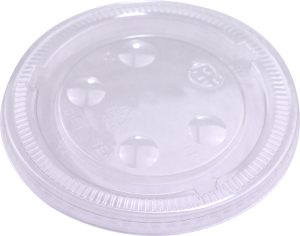 PET NON-VENTED LID FOR 9R, 12, 16oz CUPS