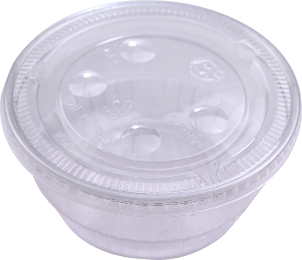 PET NON-VENTED LID FOR 9R, 12, 16oz CUPS