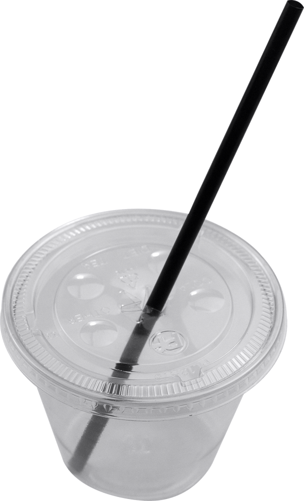 PET SLOTTED LID FOR 9R, 12, 16PPoz CUPS