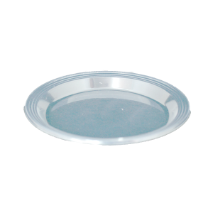 6" CLEAR PLASTIC PLATE