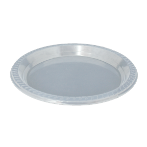 9" CLEAR PLASTIC PLATE