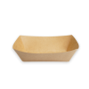 Barquito Cartón Kraft 2.5lb BIONATURE(FC250K) 2/250 Caja - Image 2