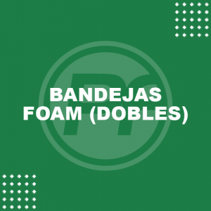 Bandejas Foam (Dobles)